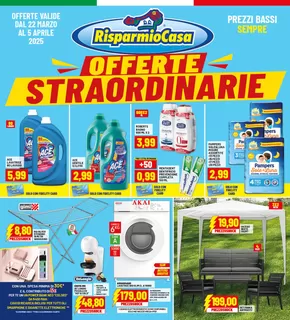 Offerte di Cura casa e corpo a Serravalle Scrivia | Offerte straordinarie in Risparmio Casa | 22/3/2025 - 5/4/2025