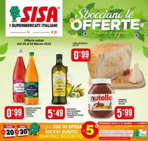 Offerte di Iper e super a Molfetta | Sbocciano le offerte in Sisa | 20/3/2025 - 30/3/2025