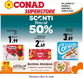Volantino Conad Superstore a Maglie | SCONTI FINO AL 50% | 24/3/2025 - 1/4/2025
