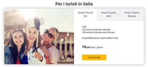 Offerte di Servizi a Nuoro | Per i turisti in italia  in Tiscali Casa | 21/3/2025 - 28/3/2025