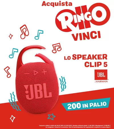 Volantino Ringo a Monghidoro | Fai Play | 5/5/2025 - 18/5/2025