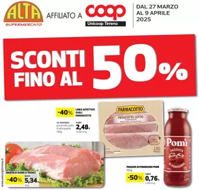 Volantino Coop | Sconti fino al 50% | 27/3/2025 - 9/4/2025