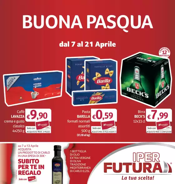 Volantino Iper Futura a Salerno | Buona Pasqua | 7/4/2025 - 21/4/2025