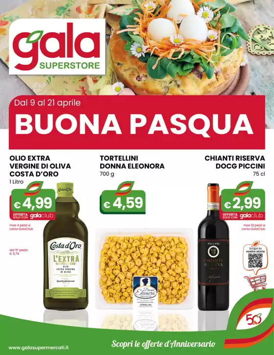 Volantino Gala a Jesi | Buona Pasqua | 9/4/2025 - 21/4/2025