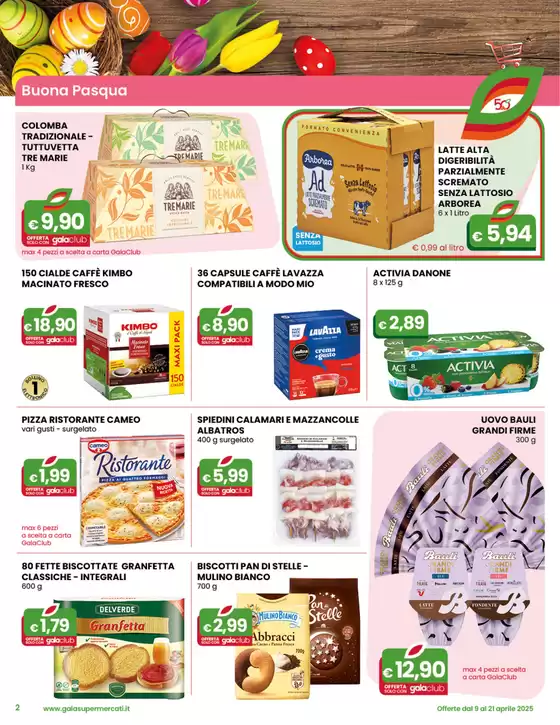 Volantino Gala a Jesi | Buona Pasqua | 9/4/2025 - 21/4/2025