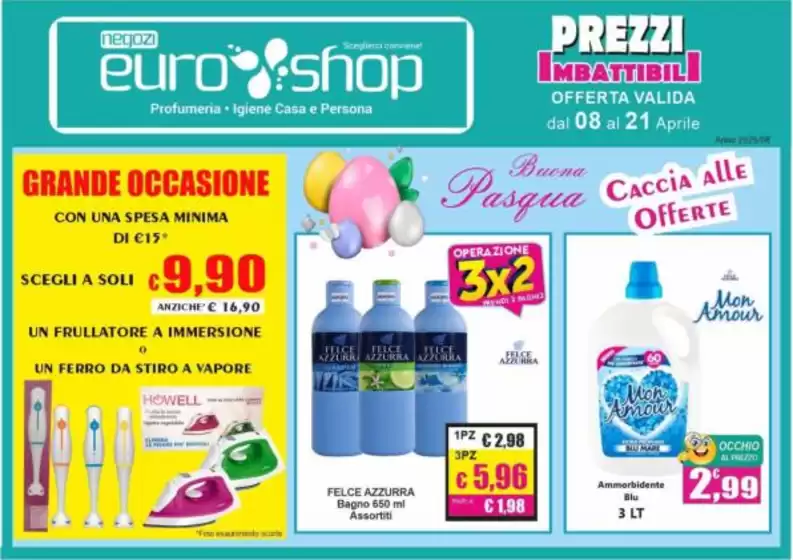 Volantino Euro Shop | Caccia alle Offerte | 8/4/2025 - 21/4/2025