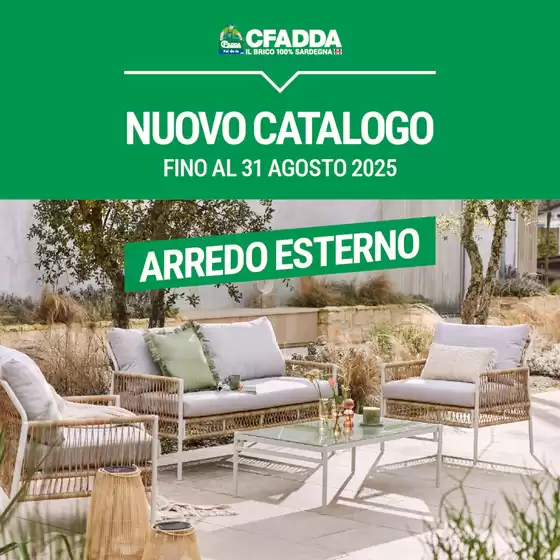 Volantino CFadda a Macomer | Arredo esterno | 9/4/2025 - 31/8/2025