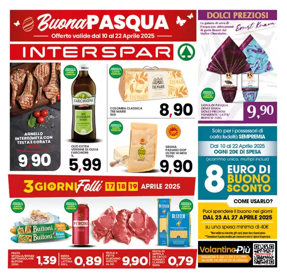 Volantino Interspar a Lamezia Terme | Buona Pasqua | 10/4/2025 - 22/4/2025