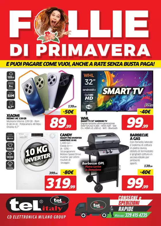 Volantino Telitaly | Follie di Primavera | 10/4/2025 - 30/4/2025