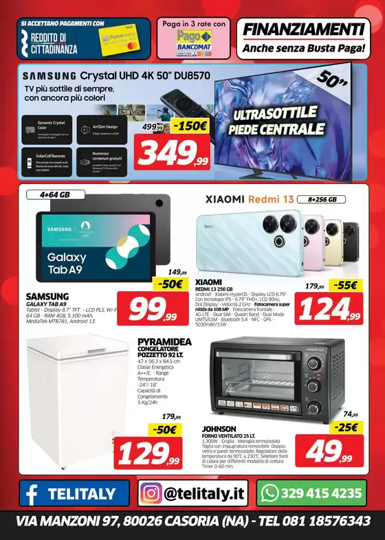 Volantino Telitaly | Follie di Primavera | 10/4/2025 - 30/4/2025