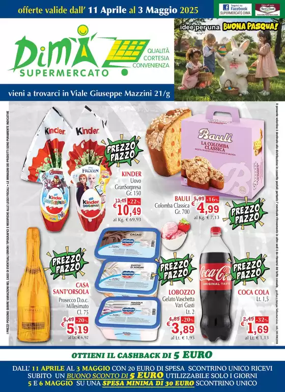 Volantino Supermercato Dima a Foggia | Prezzo pazzo | 11/4/2025 - 3/5/2025