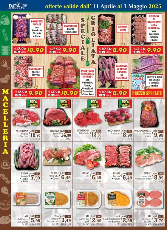 Volantino Supermercato Dima a Foggia | Prezzo pazzo | 11/4/2025 - 3/5/2025