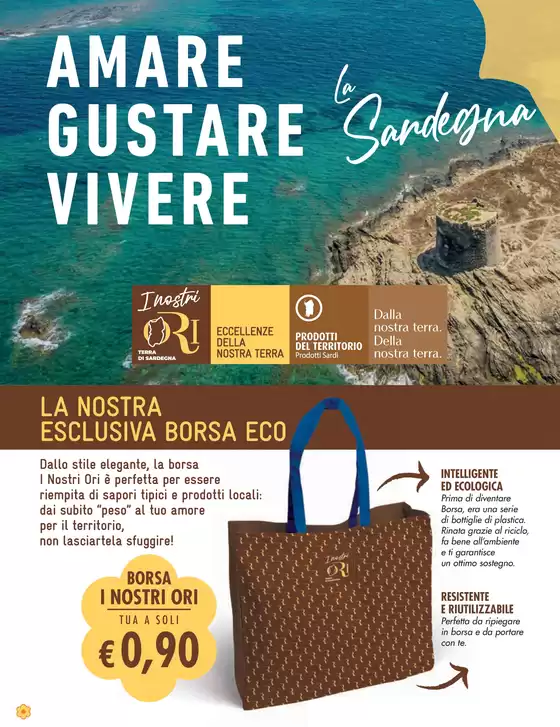 Volantino Spazio Conad a Oristano | Amare gustare vivere | 23/4/2025 - 7/5/2025