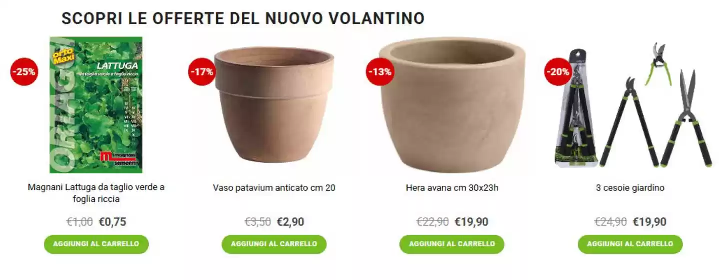 Volantino Giardineria a Dalmine | Nuove Offerte | 14/4/2025 - 30/4/2025