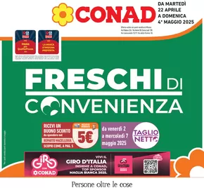 Volantino Conad a Vimodrone | Freschi di convenienza | 22/4/2025 - 4/5/2025