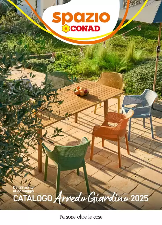 Volantino Spazio Conad a Rimini | Catalogo Arredo Giardino 2025 | 22/4/2025 - 22/5/2025