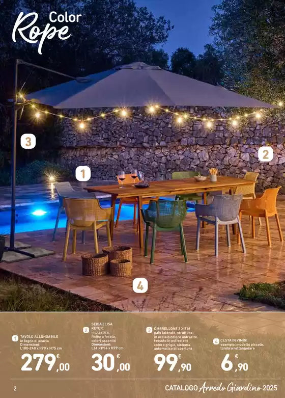 Volantino Spazio Conad a Rimini | Catalogo Arredo Giardino 2025 | 22/4/2025 - 22/5/2025