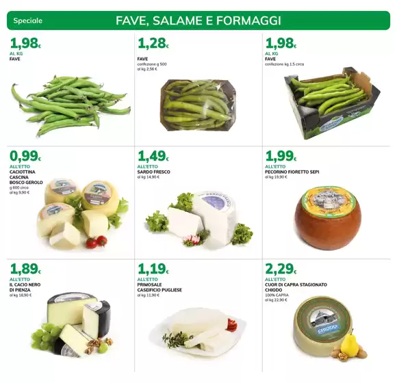 Volantino Basko a Torino | Speciale Fave, Salame e Formaggi | 15/4/2025 - 30/4/2025