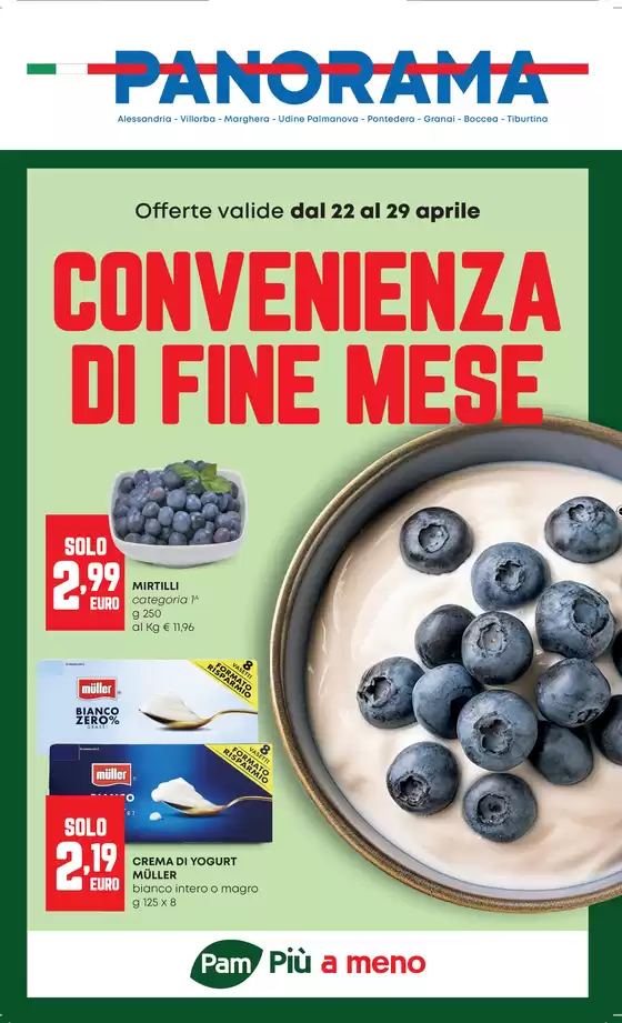 Volantino Panorama a Roma | Convenienza di fine mese | 22/4/2025 - 29/4/2025