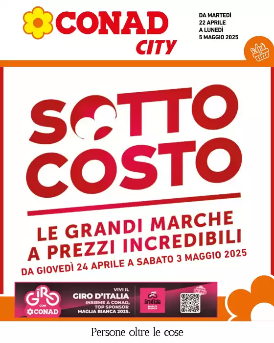 Volantino Conad City a Valdagno | Sotto costo | 22/4/2025 - 5/5/2025