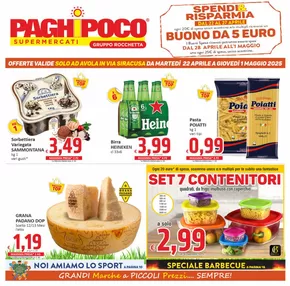 Volantino PaghiPoco a Pachino | Spendi e risparmia | 22/4/2025 - 1/5/2025