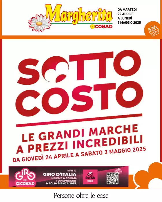 Volantino Margherita Conad | Sotto costo | 22/4/2025 - 5/5/2025