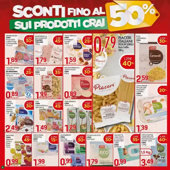 Volantino Crai a Marino | Sconti fino al 50% | 22/4/2025 - 1/5/2025