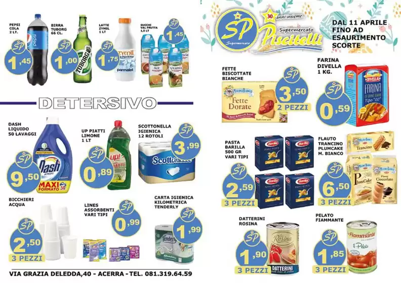 Volantino Supermercato Piscitelli a Acerra | Offerte | 16/4/2025 - 16/5/2025