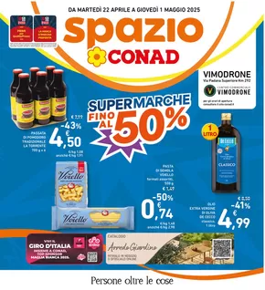 Volantino Spazio Conad a Vimodrone | Super marche fino al 50% | 22/4/2025 - 1/5/2025