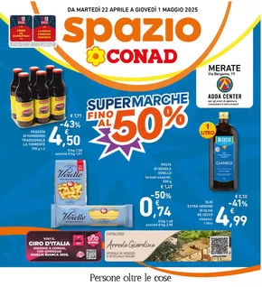 Volantino Spazio Conad a Merate | Super marche fino al 50% | 22/4/2025 - 1/5/2025
