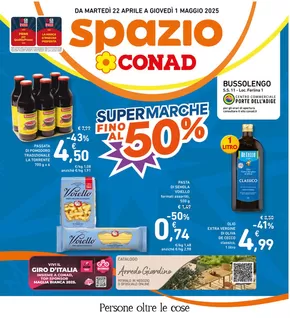 Volantino Spazio Conad a Bussolengo | Super marche fino al 50% | 22/4/2025 - 1/5/2025