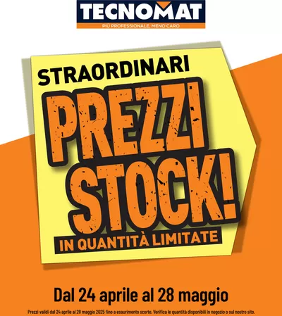 Volantino Tecnomat a Gemona del Friuli | Straordinari prezzi stock! | 24/4/2025 - 28/5/2025
