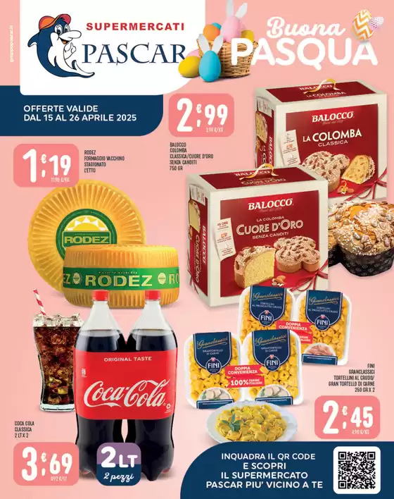 Volantino Pascar a Taranto | Buona Pasqua | 15/4/2025 - 26/4/2025