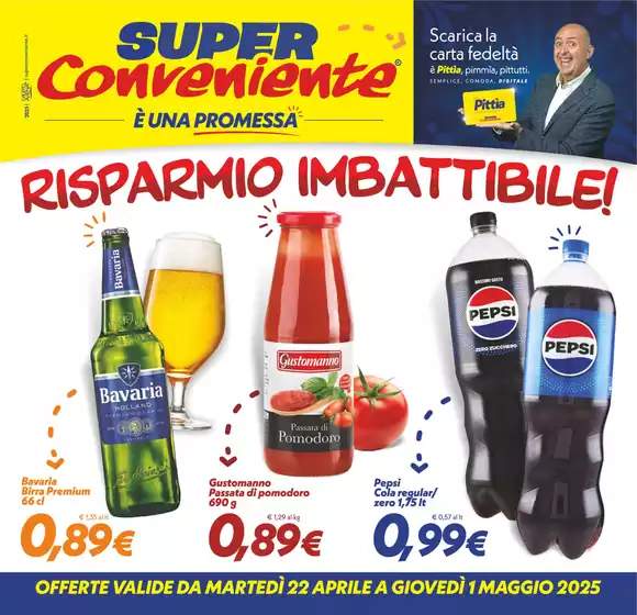 Volantino SuperConveniente a Trapani | Risparmio Imbattibile! | 22/4/2025 - 1/5/2025
