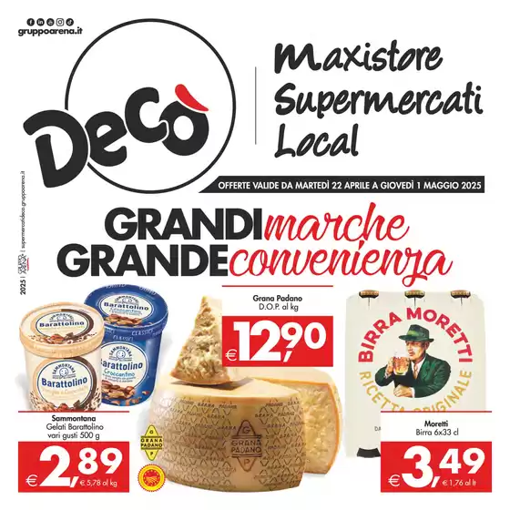 Volantino Decò a Valderice | Grandi marche Grande convenienza | 22/4/2025 - 1/5/2025