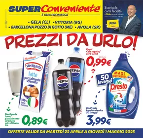 Volantino SuperConveniente a Vittoria | Prezzi da urlo! | 22/4/2025 - 1/5/2025