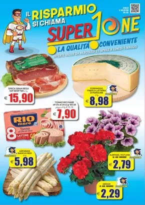 Volantino SuperOne a Tarcento | Il risparmio si chiama SuperOne | 23/4/2025 - 5/5/2025