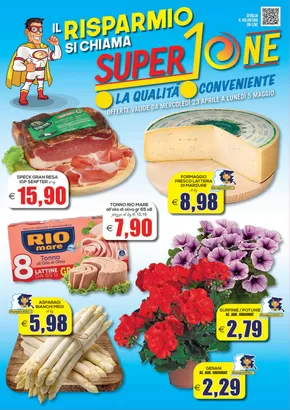 Volantino SuperOne a Codroipo | Il risparmio si chiama SuperOne | 22/4/2025 - 5/5/2025