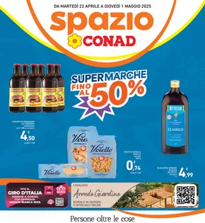 Volantino Spazio Conad a Roma | Super marche fino al 50% | 22/4/2025 - 1/5/2025