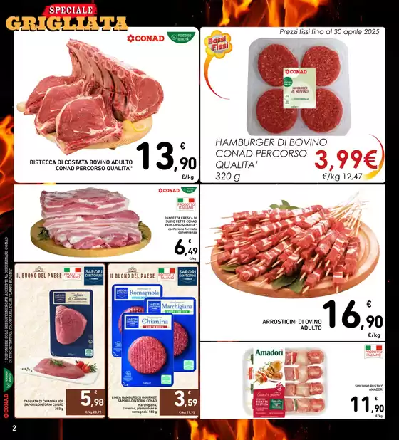 Volantino Spazio Conad a Ancona | Speciale grigliata | 17/4/2025 - 1/5/2025