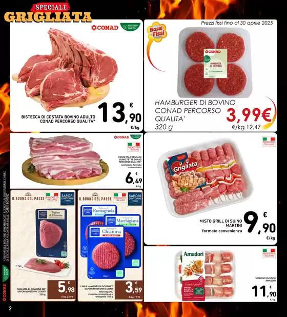 Volantino Spazio Conad a San Severo | Speciale Grigliata | 17/4/2025 - 1/5/2025