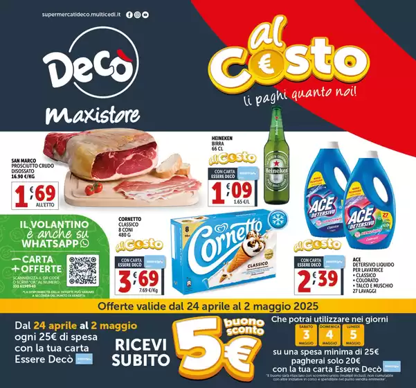 Volantino Decò a Casamassima | Buona Pasqua | 24/4/2025 - 2/5/2025