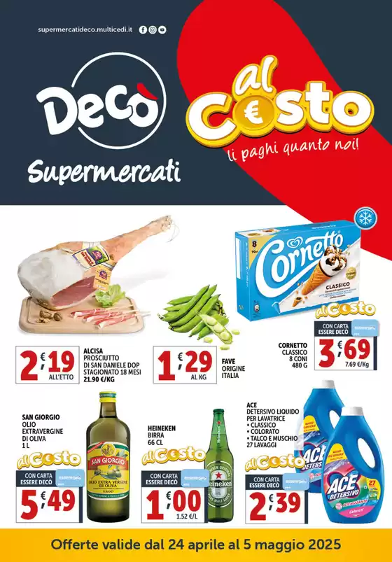 Volantino Decò a Fiuggi | Al costo | 24/4/2025 - 5/5/2025