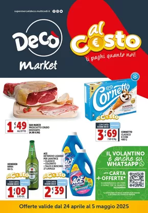 Offerte di Iper e super a Agropoli | Al costo in Decò | 24/4/2025 - 5/5/2025