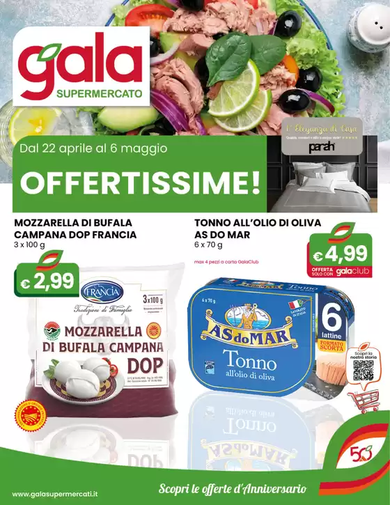 Volantino Gala a Arezzo | Offertissime | 22/4/2025 - 6/5/2025