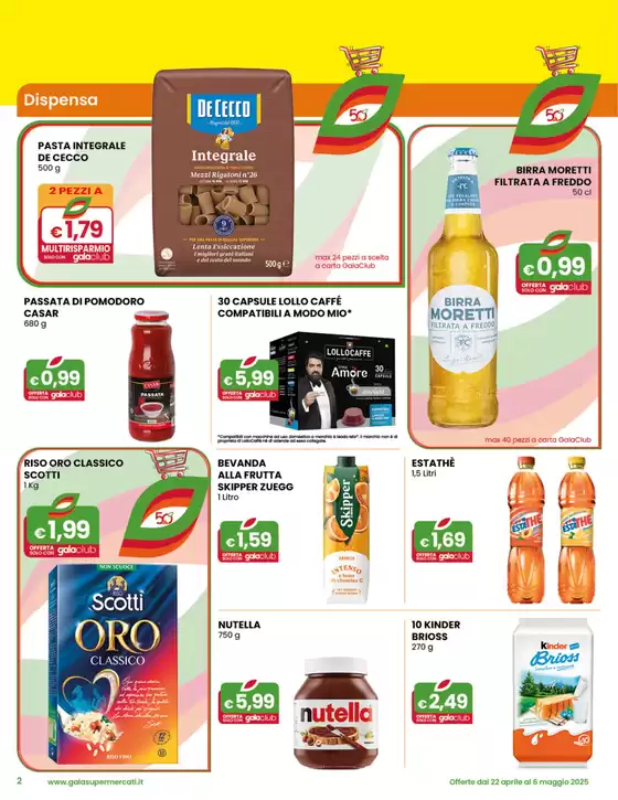 Volantino Gala a Fermignano | Offertissime | 22/4/2025 - 6/5/2025