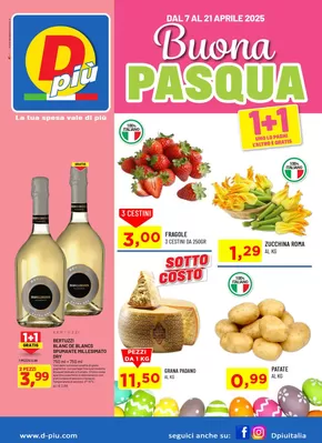 Volantino Dpiu a Roma | Buona Pasqua! | 17/4/2025 - 21/4/2025
