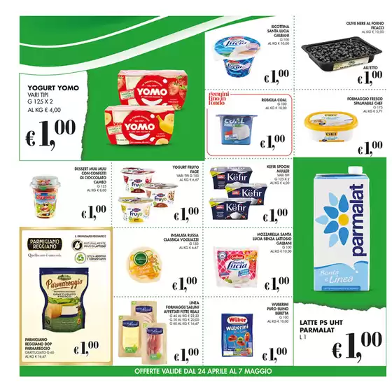 Volantino Coal a Macerata | Tutto a 1€ | 24/4/2025 - 7/5/2025