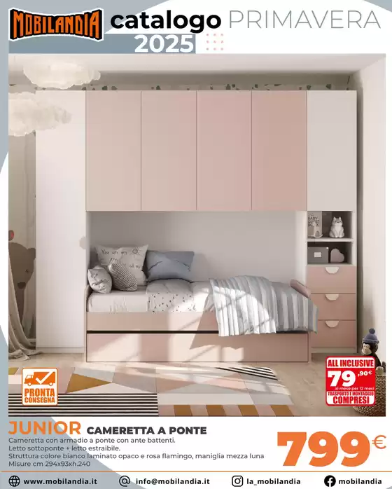 Volantino Mobilandia a Cuneo | Offerta | 18/4/2025 - 2/5/2025