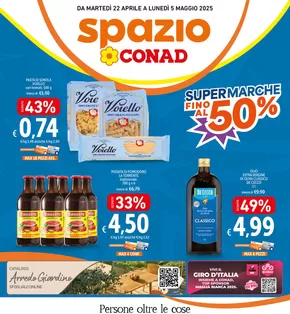 Volantino Spazio Conad a Terni | Super Marche fino al 50% | 22/4/2025 - 5/5/2025